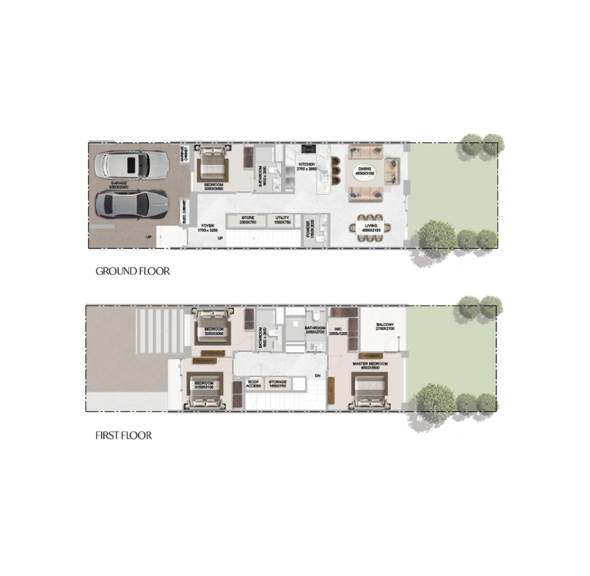 4 Bedroom Villas
